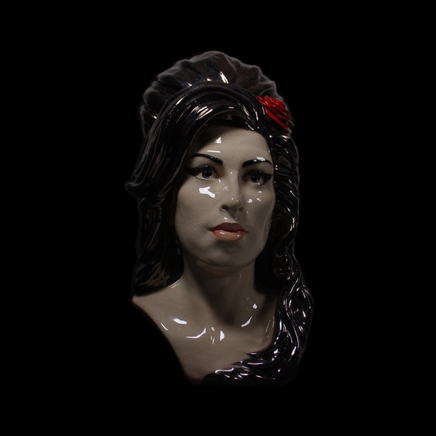 Amy Winehouse - Painted and Glazed sculpture